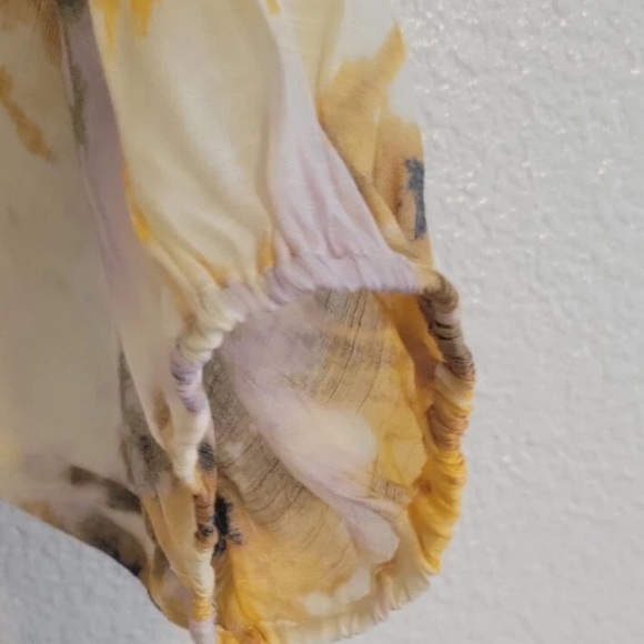 Nwot Zac and Rachel watercolor off the shoulder top size 2x - Picture 6 of 9